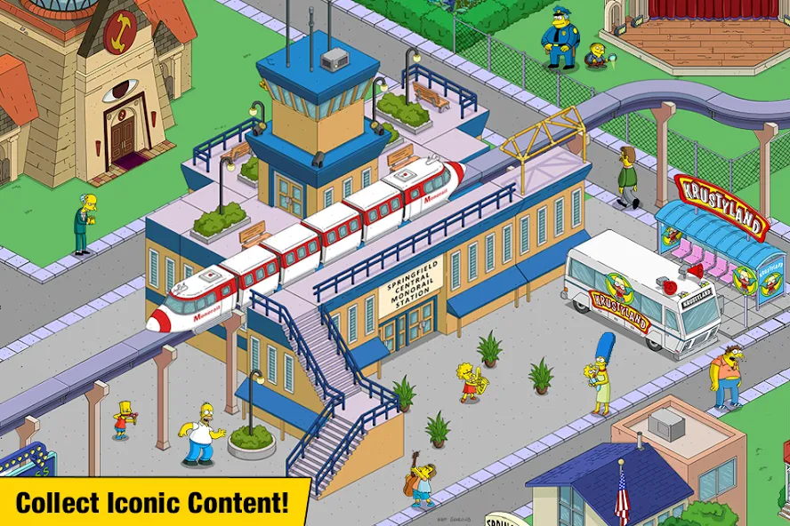 Взлом The Simpsons™:  Tapped Out (Зе Симпсонс)  [МОД Много денег] — полная версия apk на Андроид screen 3