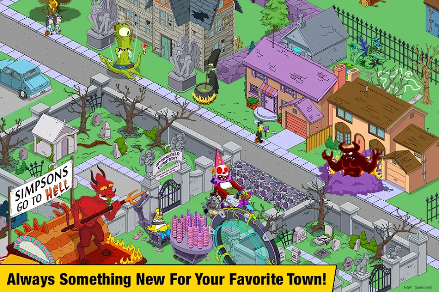 Взлом The Simpsons™:  Tapped Out (Зе Симпсонс)  [МОД Много денег] — полная версия apk на Андроид screen 4