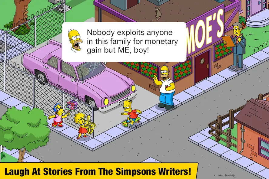 Взлом The Simpsons™:  Tapped Out (Зе Симпсонс)  [МОД Много денег] — полная версия apk на Андроид screen 5