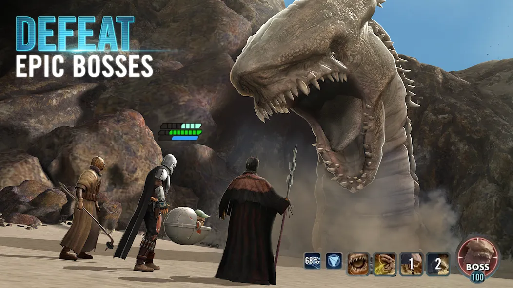 Взлом Star Wars™: Galaxy of Heroes (Ста Вас)  [МОД Меню] — полная версия apk на Андроид screen 3