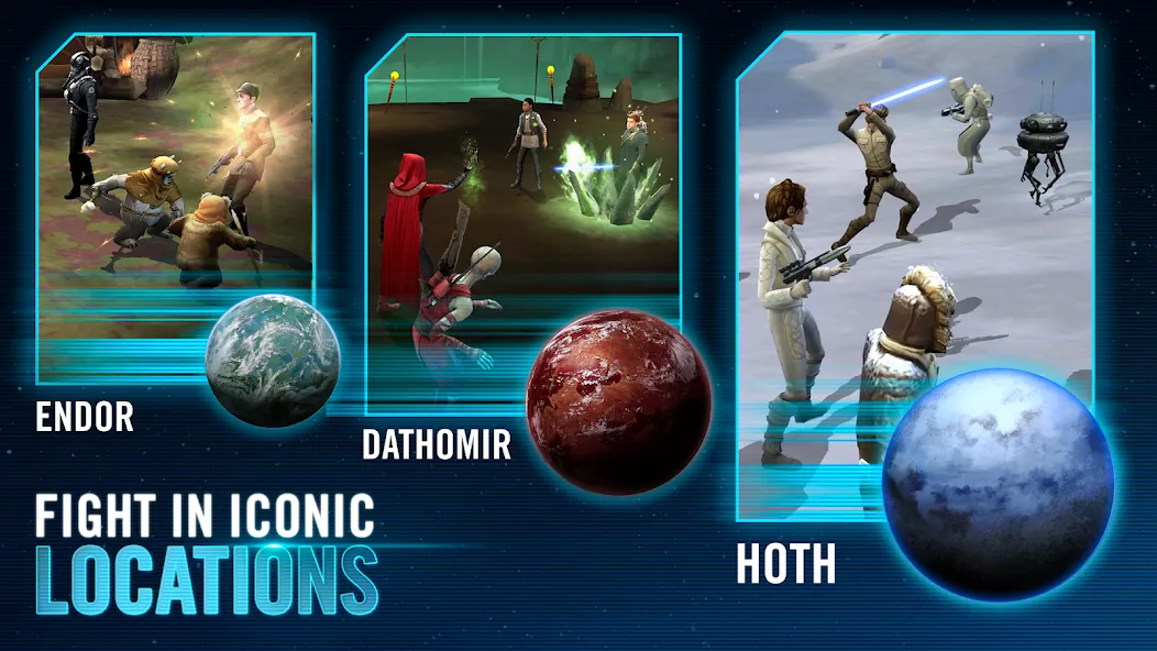 Взлом Star Wars™: Galaxy of Heroes (Ста Вас)  [МОД Меню] — полная версия apk на Андроид screen 4