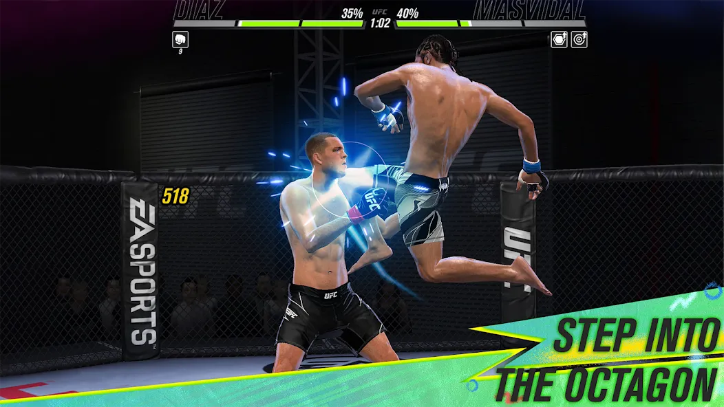 Скачать взлом EA SPORTS™ UFC® Mobile 2 (ИА СПОРТС УФЦ 2)  [МОД Menu] — последняя версия apk на Андроид screen 1