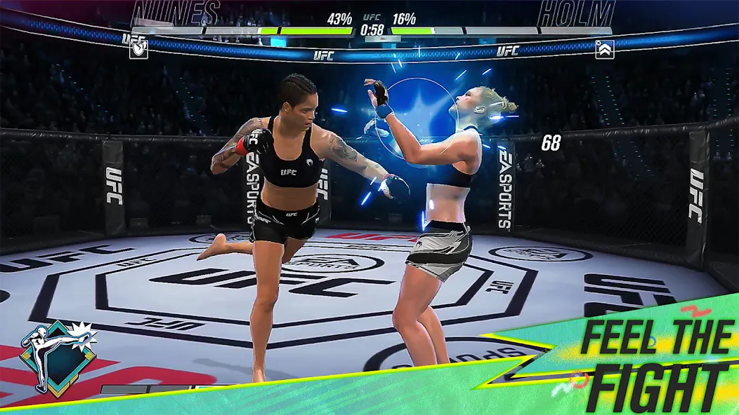 Скачать взлом EA SPORTS™ UFC® Mobile 2 (ИА СПОРТС УФЦ 2)  [МОД Menu] — последняя версия apk на Андроид screen 3