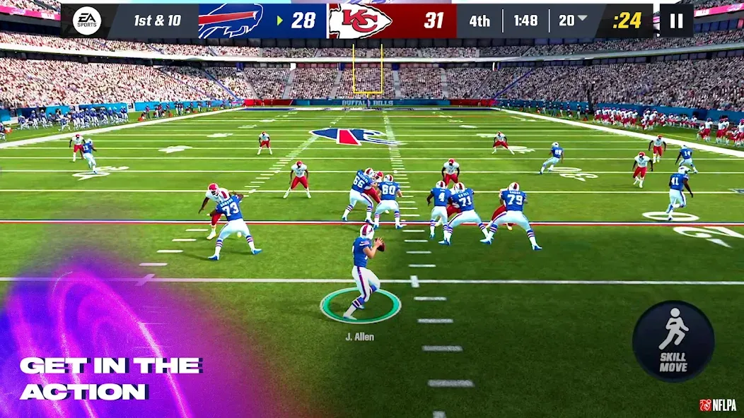 Скачать взлом Madden NFL 24 Mobile Football (Мэдден НФЛ 23 Мобильный Футбол)  [МОД Unlimited Money] — полная версия apk на Андроид screen 1