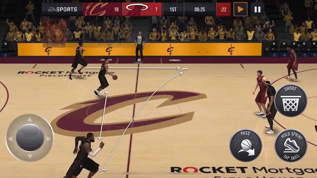 Взломанная NBA Live Asia (НБА Лайв)  [МОД Unlimited Money] — последняя версия apk на Андроид screen 2