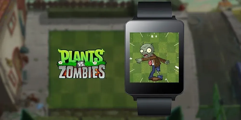 Взломанная Plants vs. Zombies™ Watch Face  [МОД Меню] — стабильная версия apk на Андроид screen 2