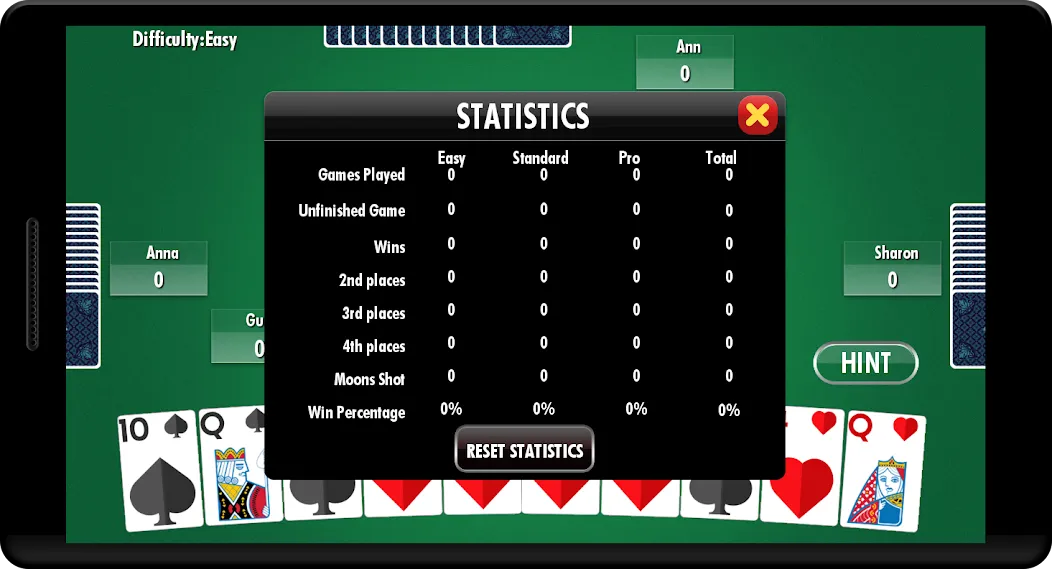 Скачать взломанную Hearts — Card Game (Хартс)  [МОД Меню] — стабильная версия apk на Андроид screen 3