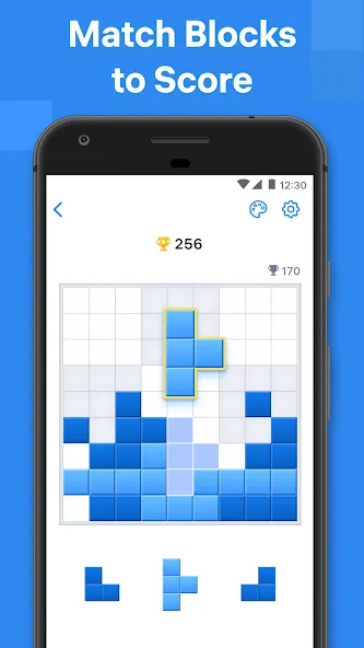 Скачать взломанную Blockudoku®: Block Puzzle Game (Блокудоку)  [МОД Unlocked] — стабильная версия apk на Андроид screen 1