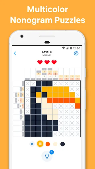 Скачать взлом Nonogram Color — Logic Puzzle  [МОД Mega Pack] — полная версия apk на Андроид screen 1