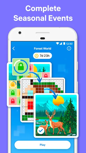 Скачать взлом Nonogram Color — Logic Puzzle  [МОД Mega Pack] — полная версия apk на Андроид screen 3