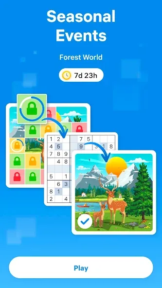 Взломанная Sudoku.com — Classic Sudoku  [МОД Все открыто] — стабильная версия apk на Андроид screen 3