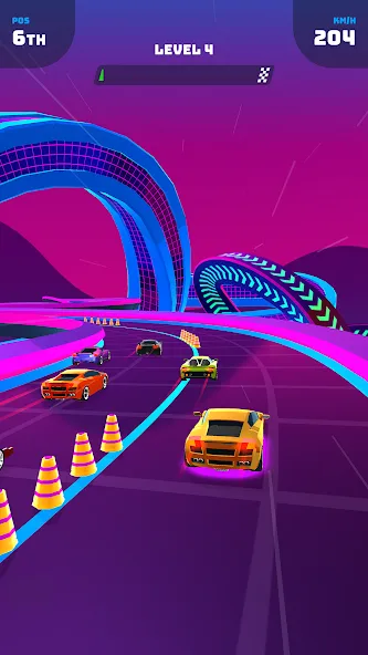 Скачать взломанную Race Master 3D — Car Racing (Рэйс мастер 3Д)  [МОД Mega Pack] — полная версия apk на Андроид screen 2