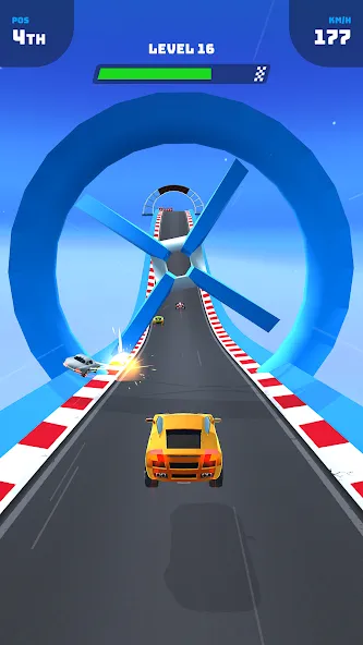 Скачать взломанную Race Master 3D — Car Racing (Рэйс мастер 3Д)  [МОД Mega Pack] — полная версия apk на Андроид screen 4