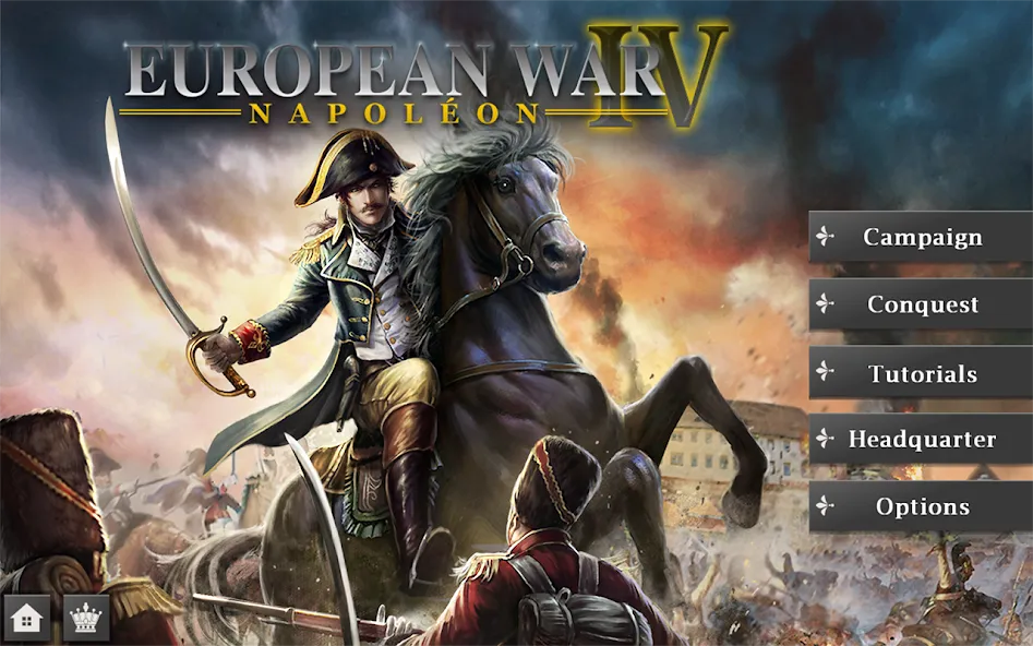 Скачать взлом European War 4 : Napoleon (Европейская война 4)  [МОД Mega Pack] — полная версия apk на Андроид screen 1