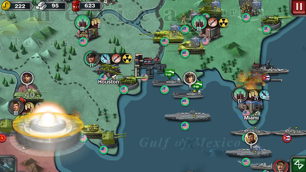 Взломанная World Conqueror 3-WW2 Strategy (Ворлд Конкерор 3)  [МОД Unlocked] — полная версия apk на Андроид screen 3