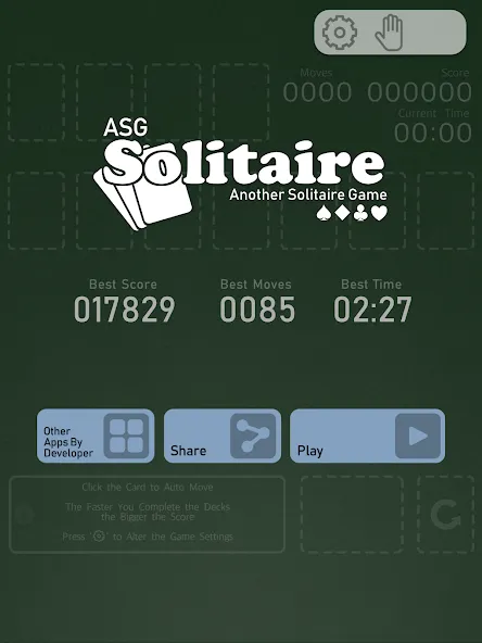 Взлом Solitaire — ASG (Солитр)  [МОД Unlocked] — последняя версия apk на Андроид screen 4