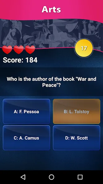 Взлом Quiz of Knowledge Game  [МОД Unlocked] — стабильная версия apk на Андроид screen 3