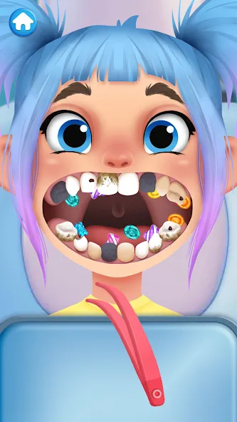 Взломанная Dentist games  [МОД Бесконечные деньги] — последняя версия apk на Андроид screen 1