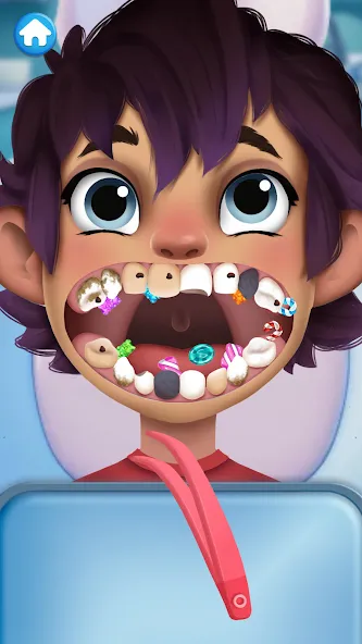 Взломанная Dentist games  [МОД Бесконечные деньги] — последняя версия apk на Андроид screen 2