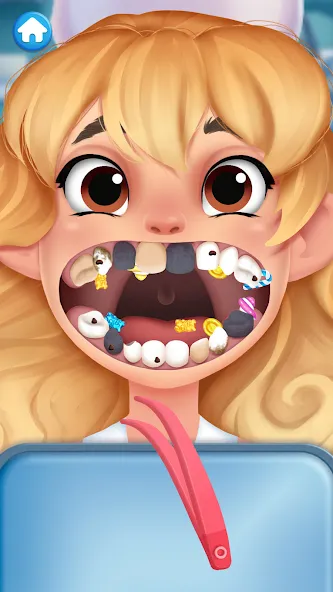 Взломанная Dentist games  [МОД Бесконечные деньги] — последняя версия apk на Андроид screen 3