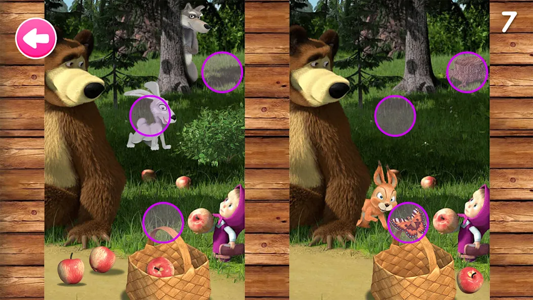 Скачать взлом Masha and the Bear Educational  [МОД Меню] — стабильная версия apk на Андроид screen 4