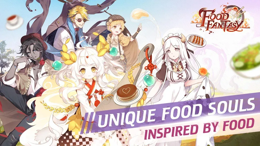 Скачать взлом Food Fantasy (Фуд Фэнтези)  [МОД Mega Pack] — стабильная версия apk на Андроид screen 1