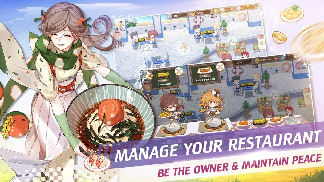 Скачать взлом Food Fantasy (Фуд Фэнтези)  [МОД Mega Pack] — стабильная версия apk на Андроид screen 3