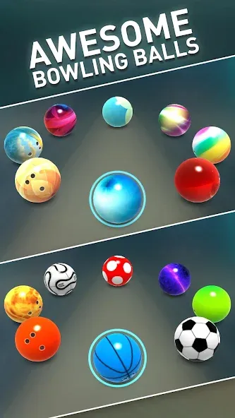 Скачать взлом Bowling Game 3D (Боулинг игра 3D)  [МОД Меню] — полная версия apk на Андроид screen 2