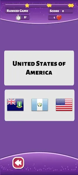 Скачать взлом Country Flags World Quiz Game  [МОД Все открыто] — полная версия apk на Андроид screen 5