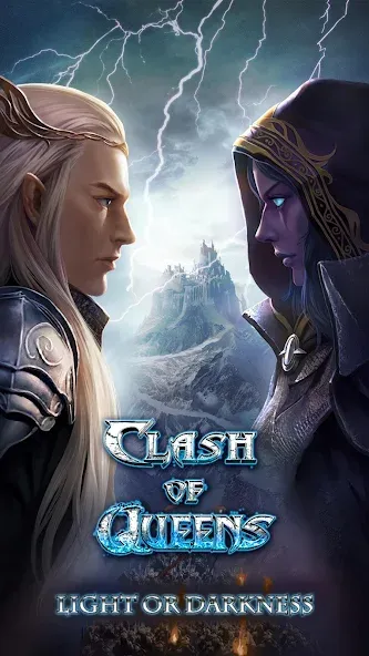 Скачать взлом Clash of Queens: Light or Dark (Клаш оф Квинс)  [МОД Бесконечные деньги] — последняя версия apk на Андроид screen 1