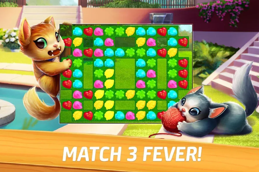 Взлом Meow Match (Мяу Матч)  [МОД Menu] — стабильная версия apk на Андроид screen 4