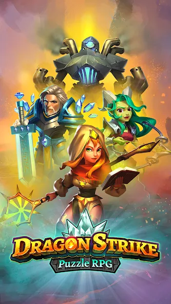 Взлом Dragon Strike: Puzzle RPG (Драгон Страйк)  [МОД Меню] — полная версия apk на Андроид screen 5