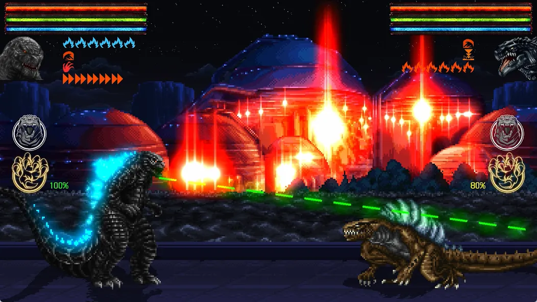 Скачать взломанную Godzilla: Omniverse (Годзилла)  [МОД Меню] — последняя версия apk на Андроид screen 1