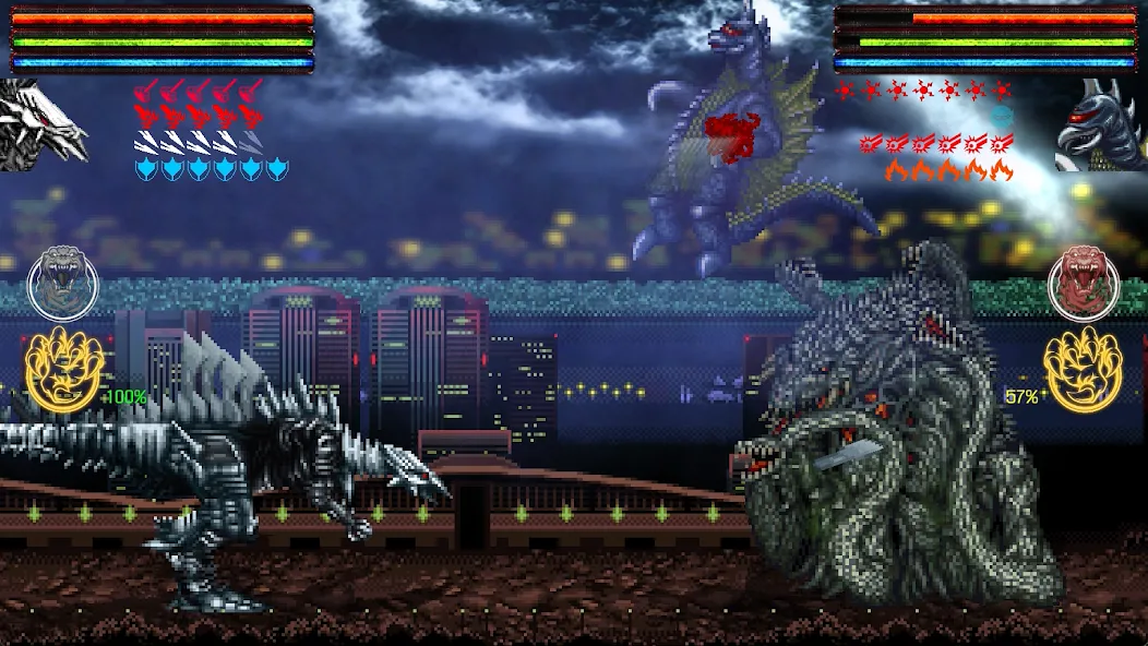 Скачать взломанную Godzilla: Omniverse (Годзилла)  [МОД Меню] — последняя версия apk на Андроид screen 3