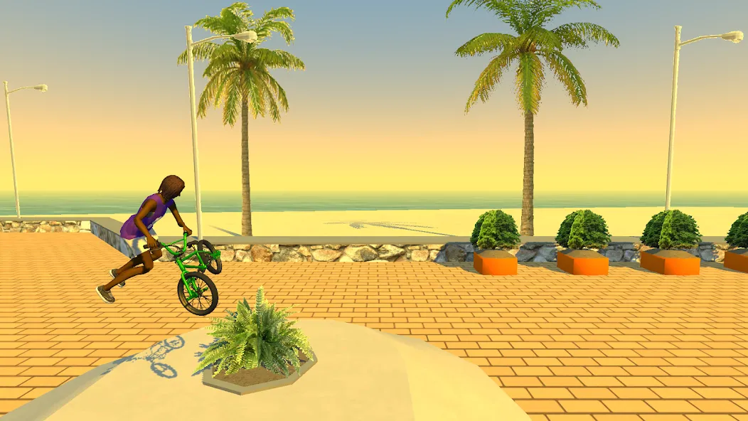 Взломанная Street Lines: BMX (Стрит Лайнз)  [МОД Много монет] — полная версия apk на Андроид screen 1