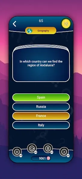 Скачать взлом Millionaire Trivia Quiz  [МОД Бесконечные деньги] — стабильная версия apk на Андроид screen 3