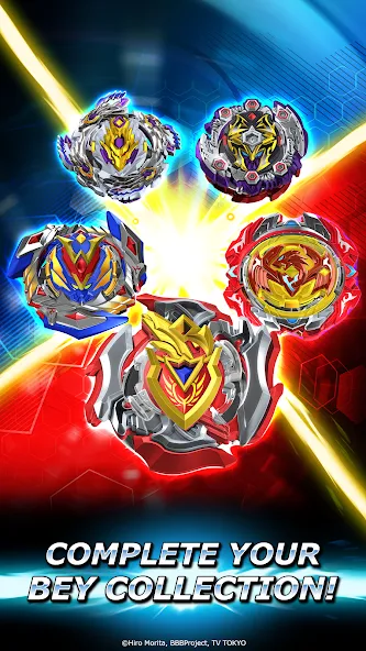 Скачать взломанную Beyblade Burst Rivals (Бейблэйд Берст Ривалс)  [МОД Все открыто] — полная версия apk на Андроид screen 4