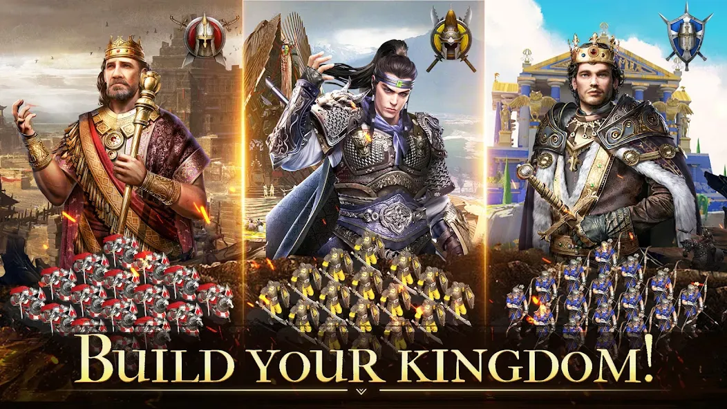 Взлом Rising: War for Dominion  [МОД Все открыто] — стабильная версия apk на Андроид screen 1