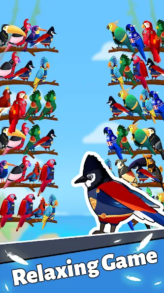 Скачать взлом Bird Puzzle — Color Game  [МОД Бесконечные монеты] — стабильная версия apk на Андроид screen 5