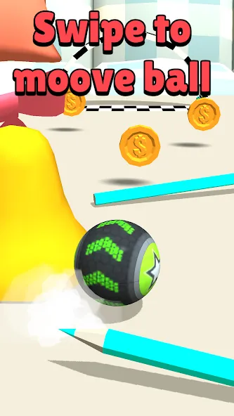 Взлом Toy Going Ball Roll  [МОД Mega Pack] — последняя версия apk на Андроид screen 1