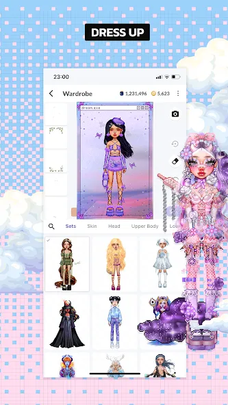 Скачать взломанную Everskies: Virtual Dress up (Эверскис)  [МОД Unlocked] — полная версия apk на Андроид screen 2