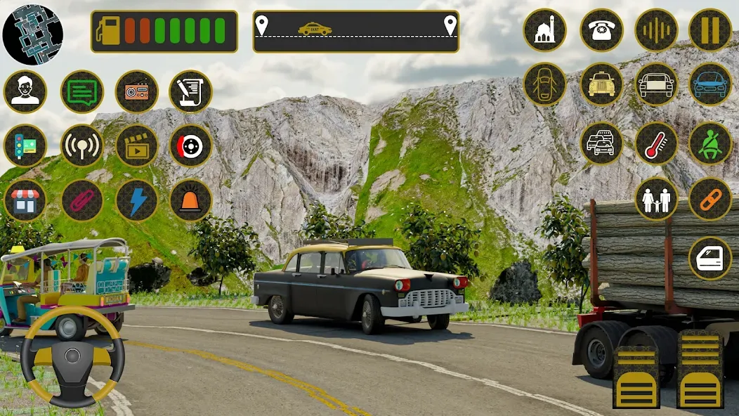 Скачать взлом Indian Taxi Simulator car Game (Индийский такси симулятор автомобиля Игра)  [МОД Menu] — стабильная версия apk на Андроид screen 4