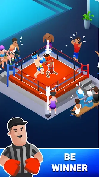 Взлом Boxing Gym Tycoon 3D: MMA Club (Боксерская Гимназия Тайкун 3D)  [МОД Menu] — последняя версия apk на Андроид screen 2