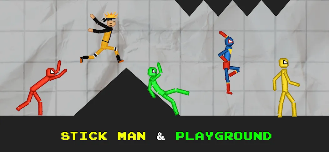 Взлом Stickman Playground (тикман Плейграунд)  [МОД Бесконечные деньги] — стабильная версия apk на Андроид screen 3