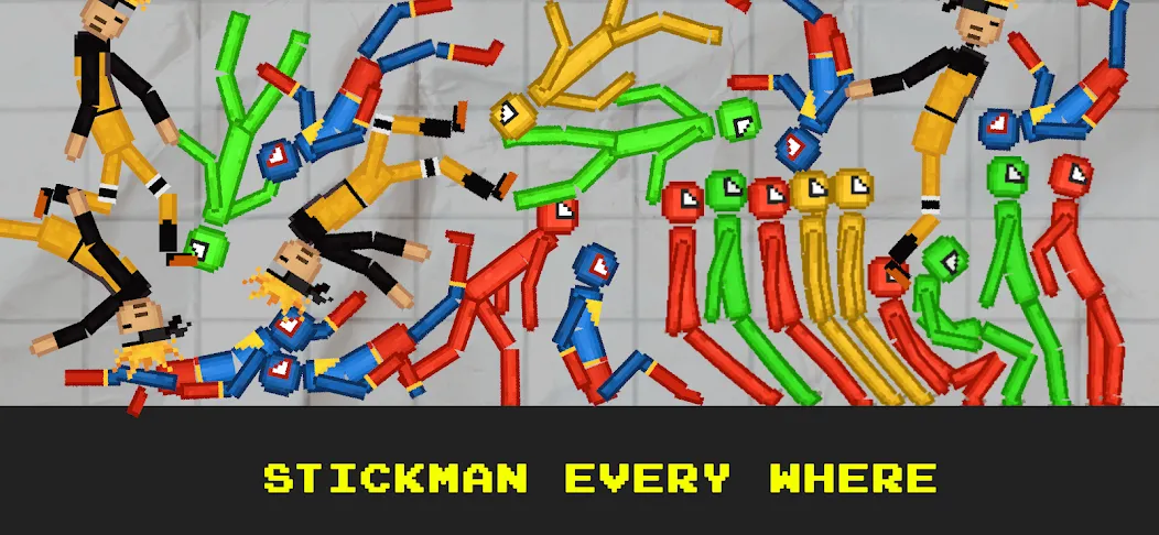 Взлом Stickman Playground (тикман Плейграунд)  [МОД Бесконечные деньги] — стабильная версия apk на Андроид screen 5