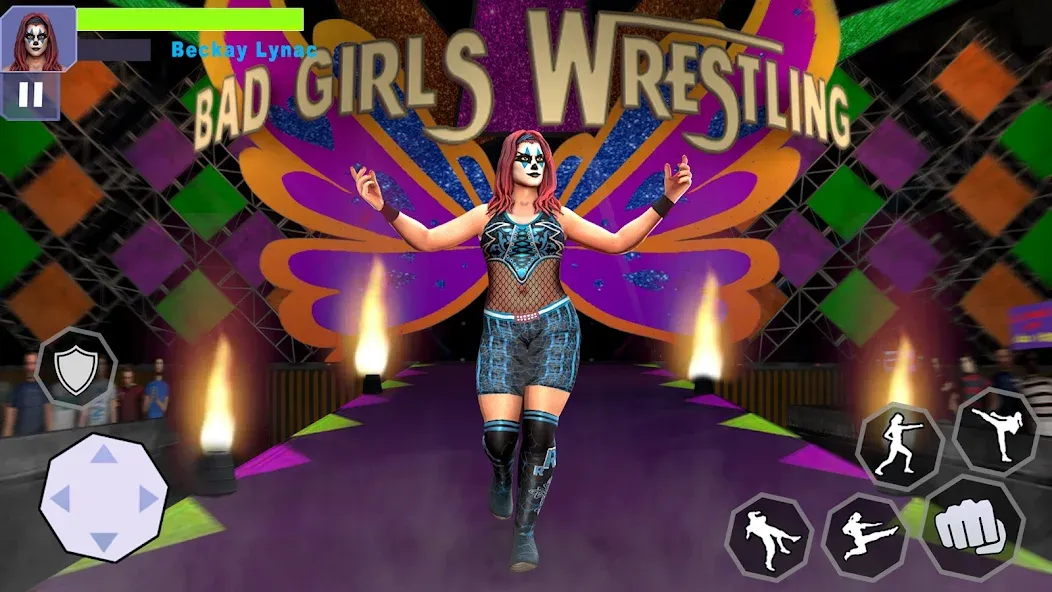 Взлом Bad Girls Wrestling Game  [МОД Mega Pack] — полная версия apk на Андроид screen 5