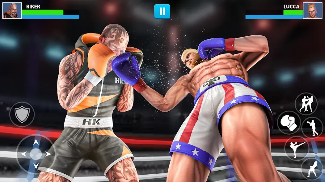 Взлом Punch Boxing Game: Ninja Fight  [МОД Unlocked] — стабильная версия apk на Андроид screen 2