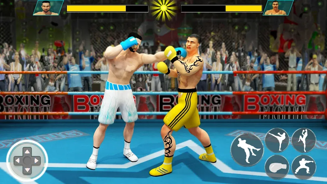 Взлом Punch Boxing Game: Ninja Fight  [МОД Unlocked] — стабильная версия apk на Андроид screen 4