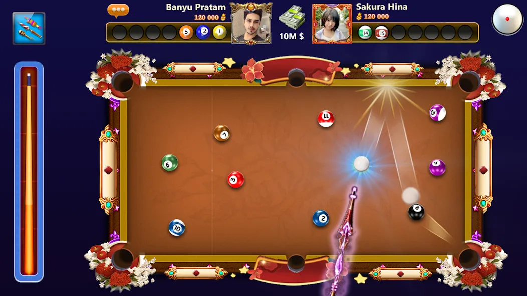 Скачать взломанную 8 Ball Offline — Billiard Pool (Шар Оффлайн)  [МОД Все открыто] — последняя версия apk на Андроид screen 4