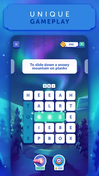 Скачать взлом Word Lanes: Relaxing Puzzles (Ворд Лейнс)  [МОД Много монет] — полная версия apk на Андроид screen 2